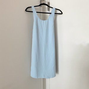 NWT | Fame & Partners | Scooped Cross Back Dress | Pale Blue | Size 4